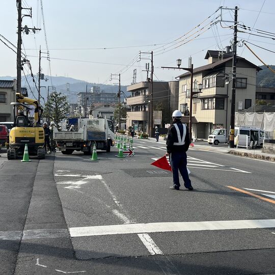 現場：大津市 御陵町